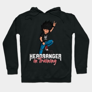 Little rockers - headbanger in training Hoodie